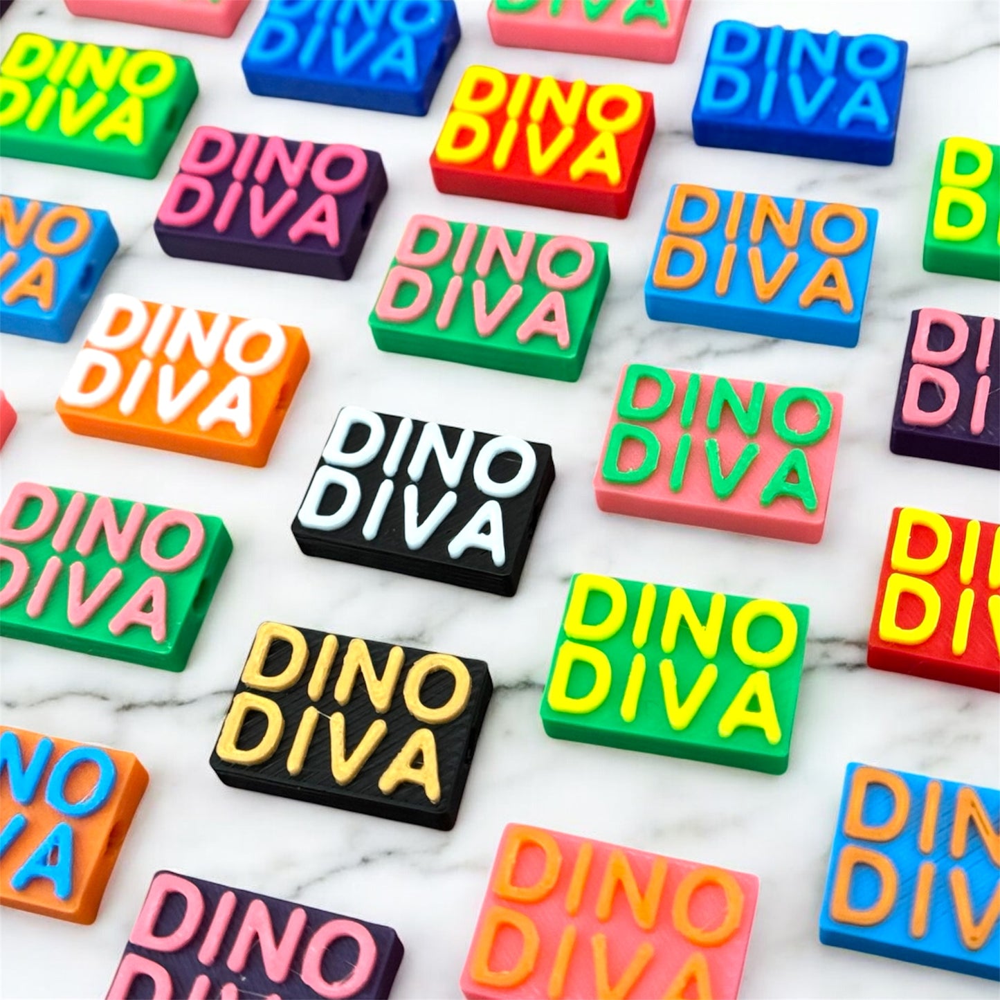 Dino Diva Kandi Beads