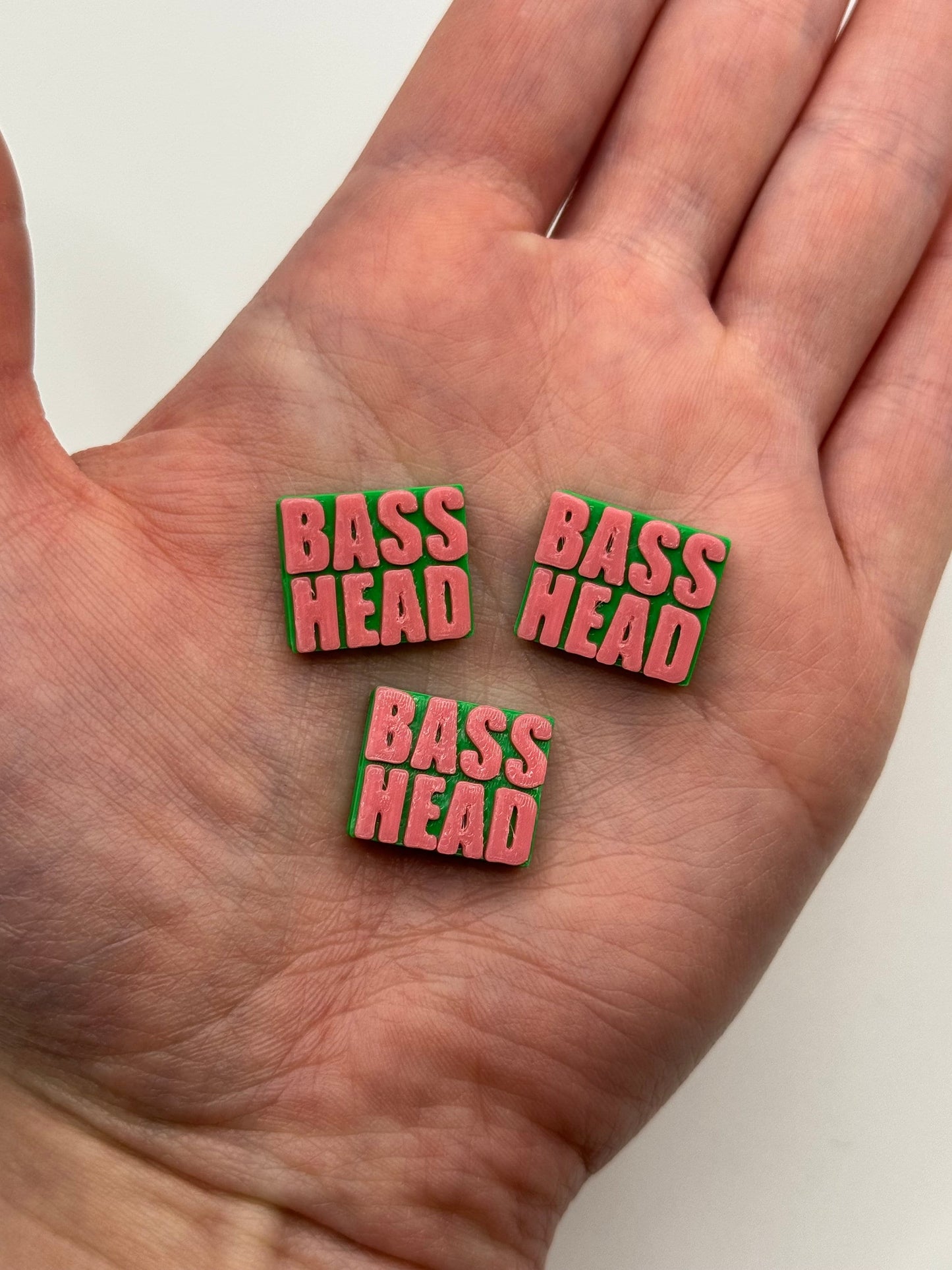 Bass Head Kandi Beads
