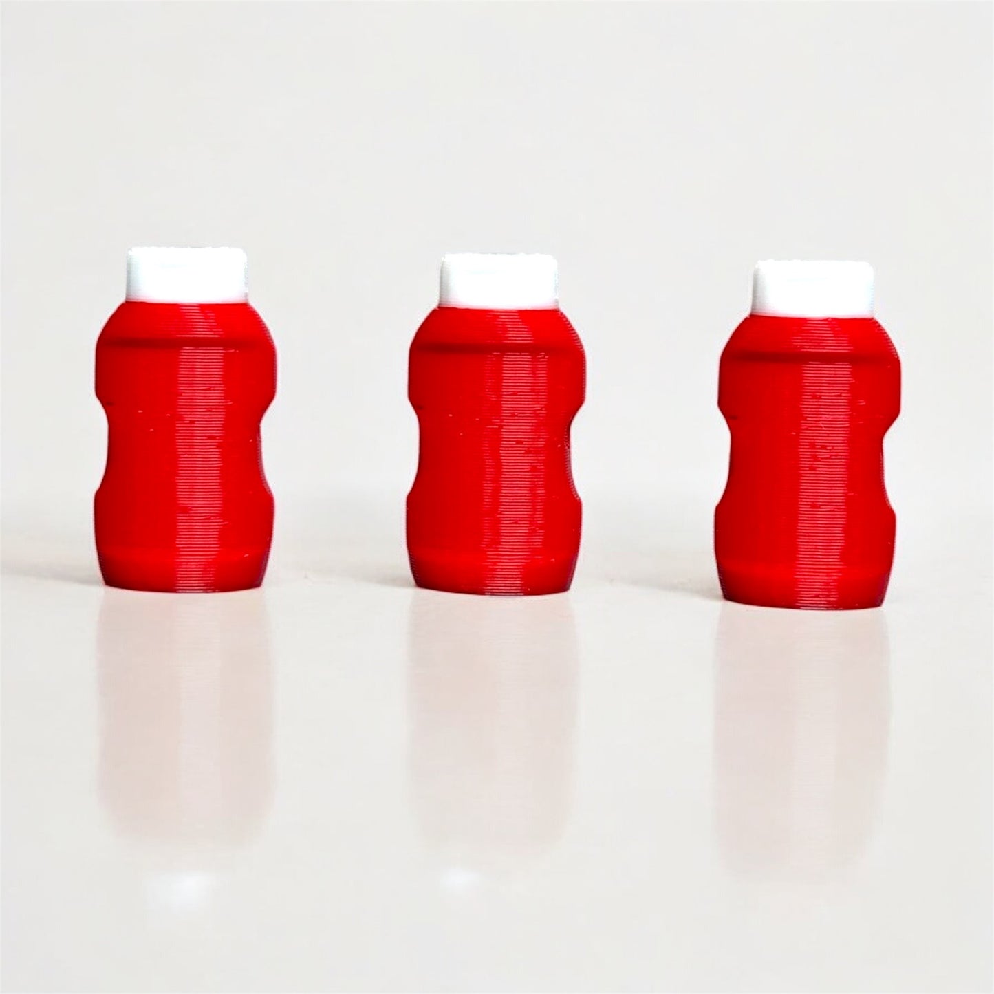 Ketchup & Mustard Bottle Kandi Beads