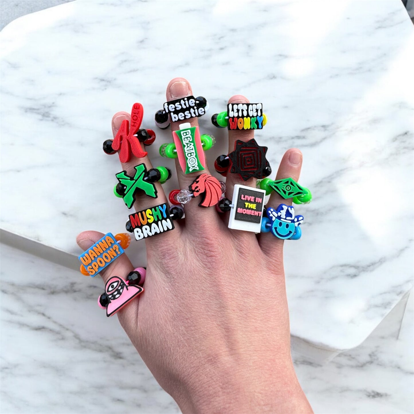 Kandi Rings