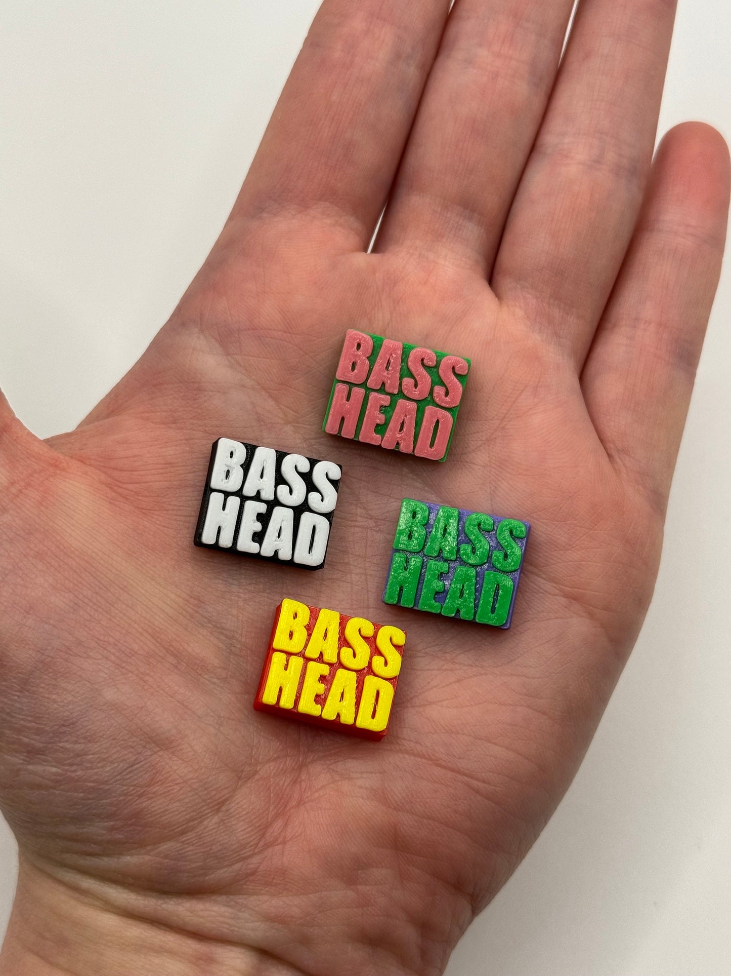 Bass Head Kandi Beads