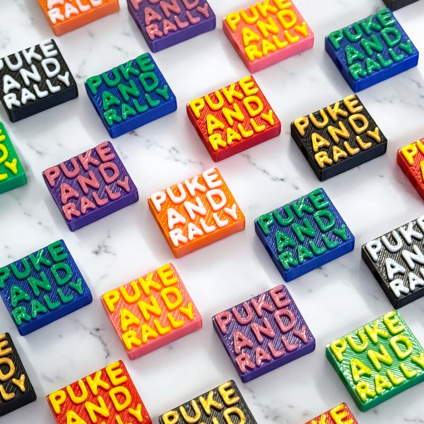 Puke and Rally Kandi Beads