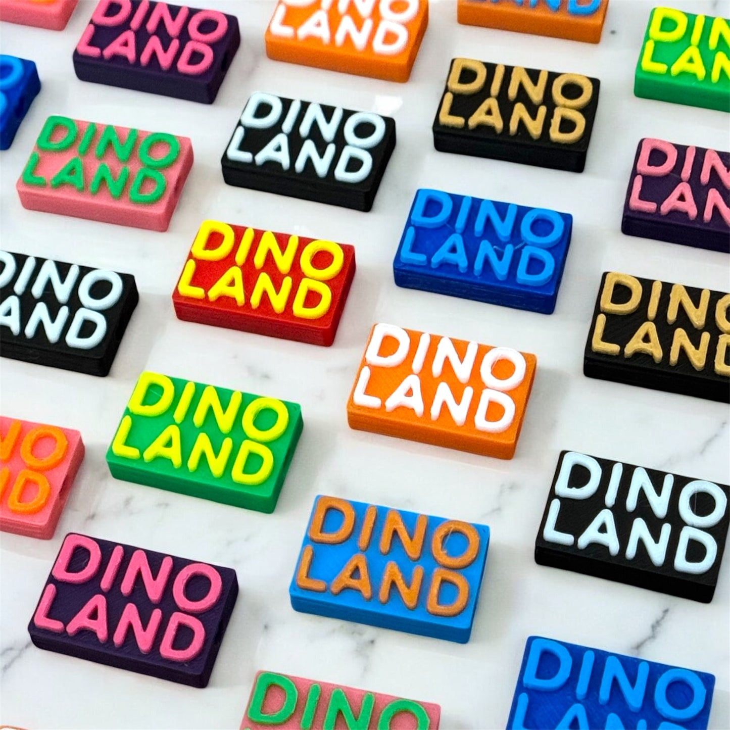 Dino Land Kandi Beads
