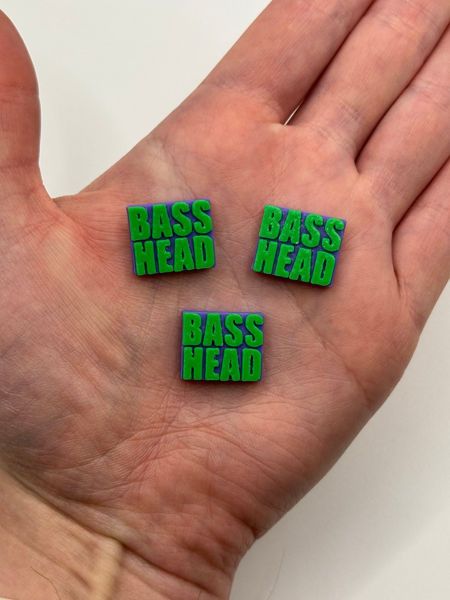 Bass Head Kandi Beads