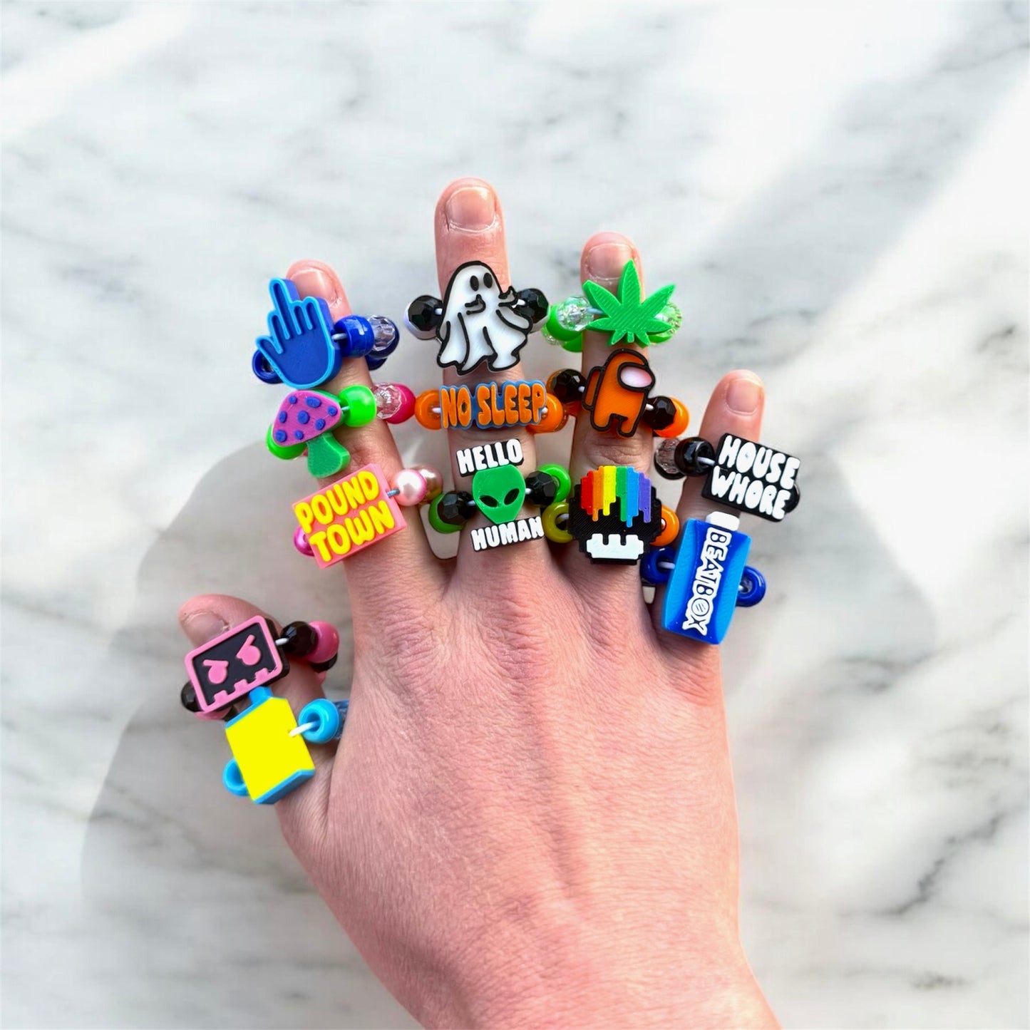 Kandi Rings
