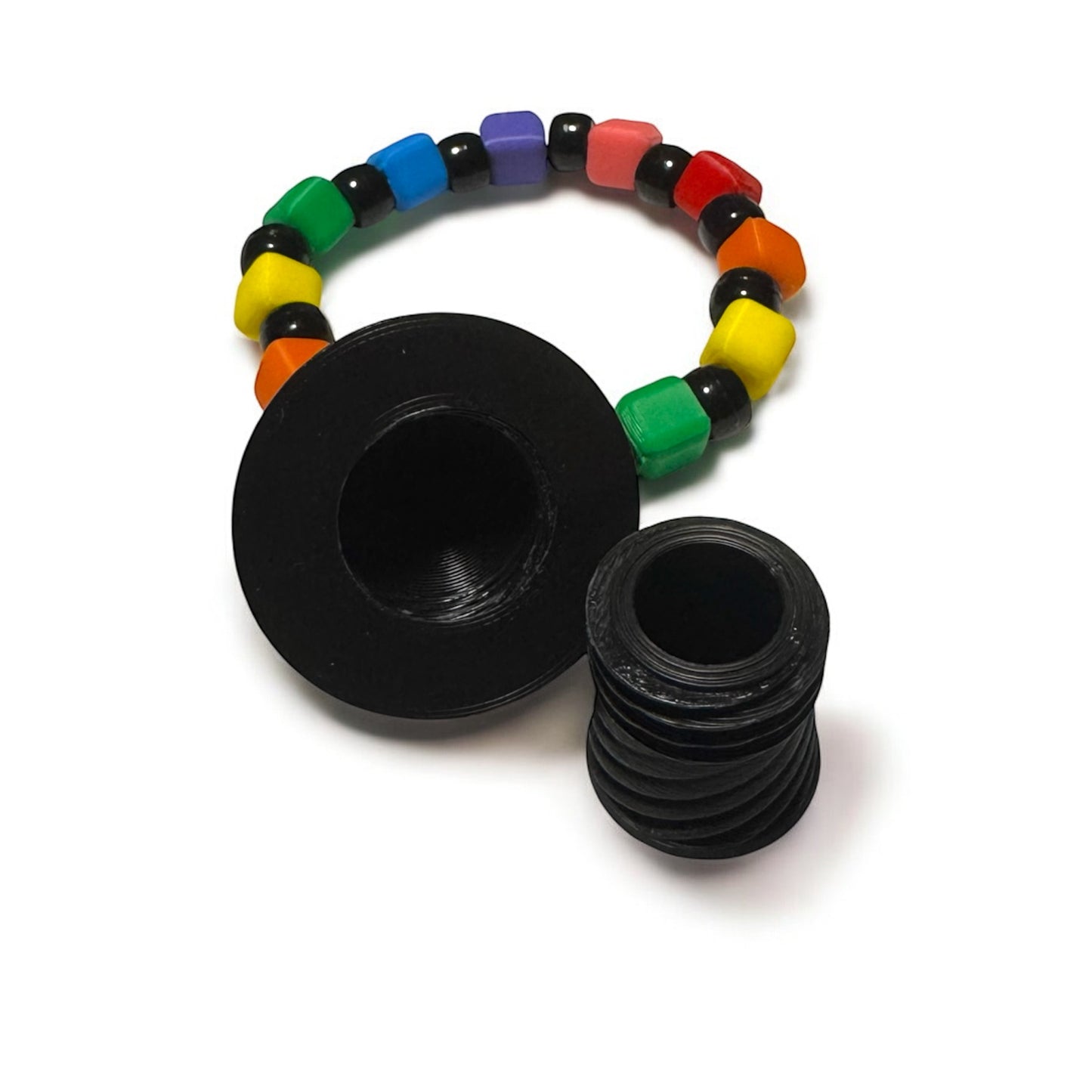 Secret Stash Mushroom Kandi Bracelet