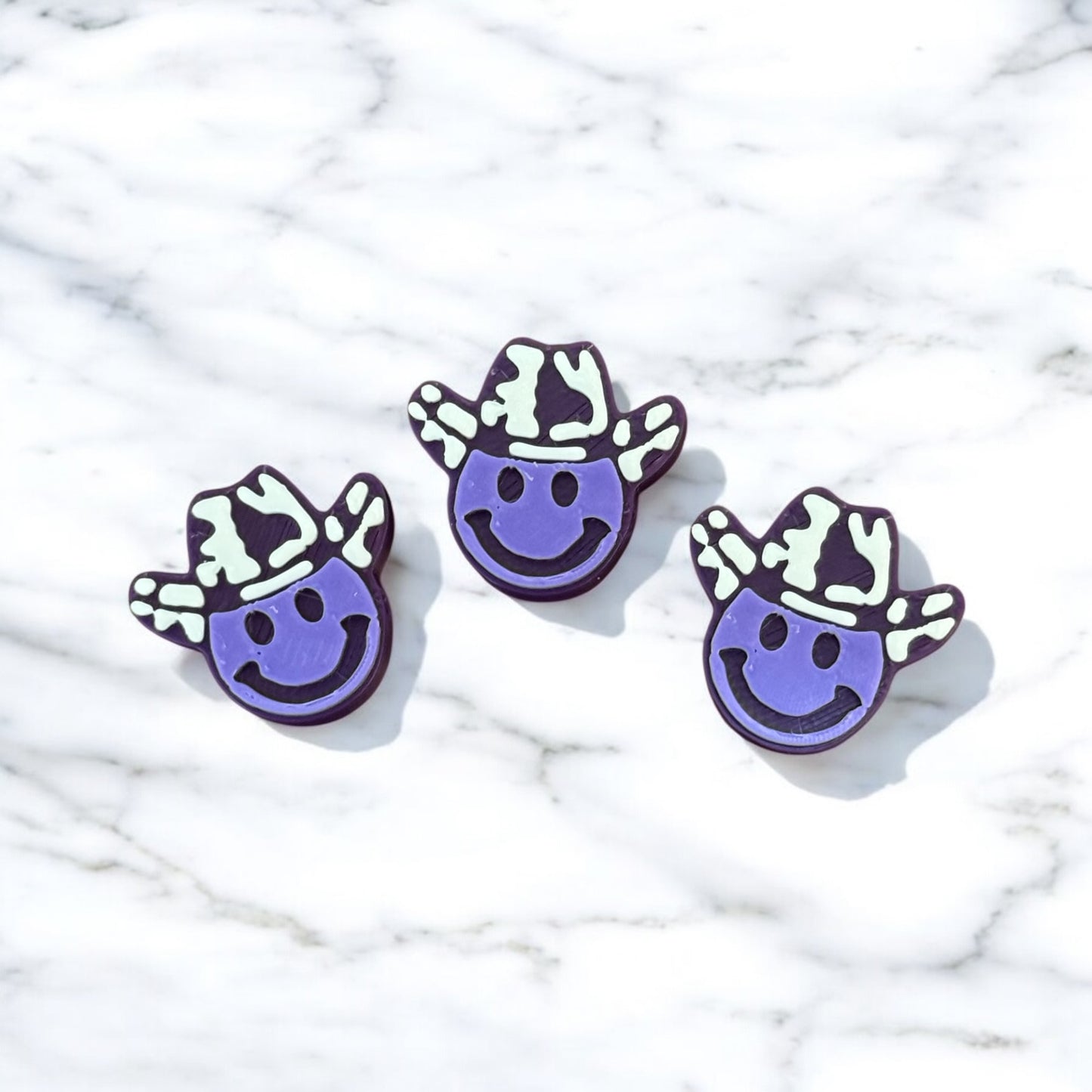 Smiley Face Country Kandi Beads