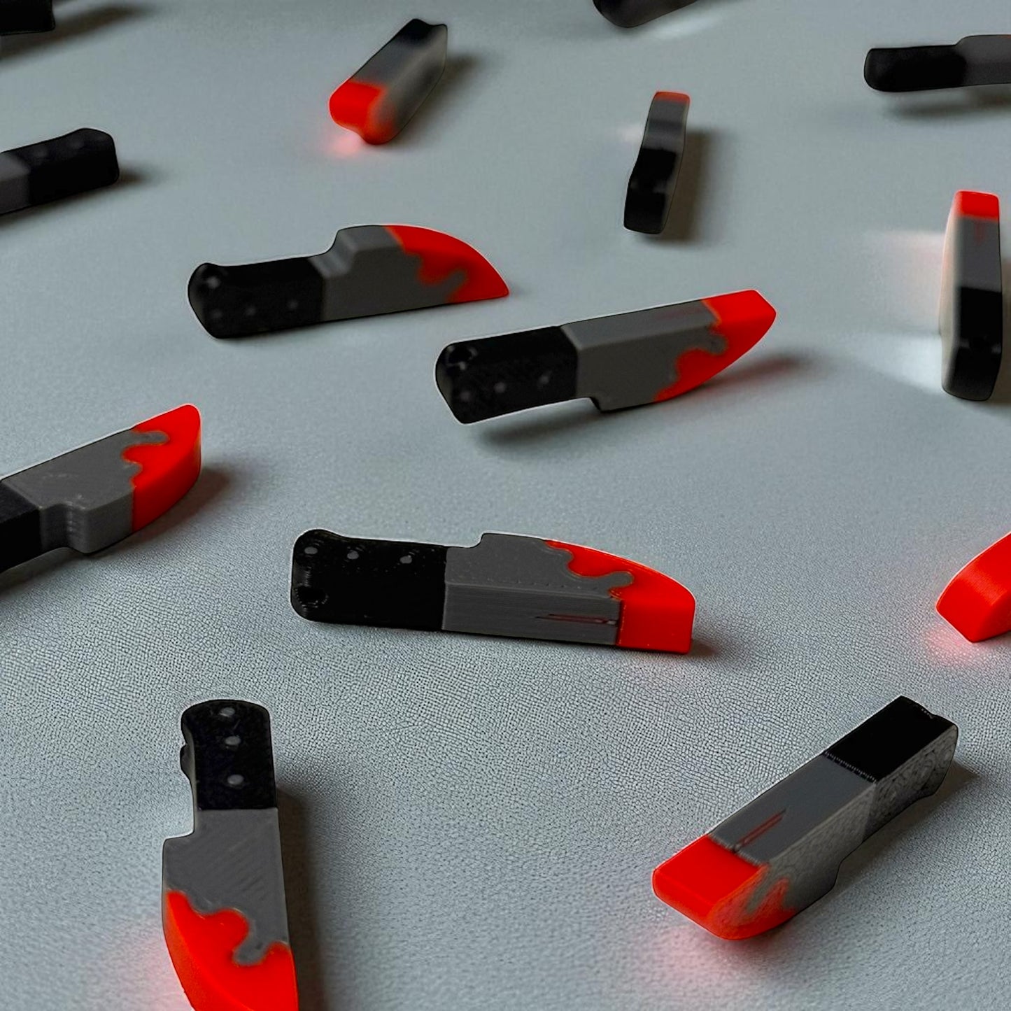 Bloody Knife Kandi Beads