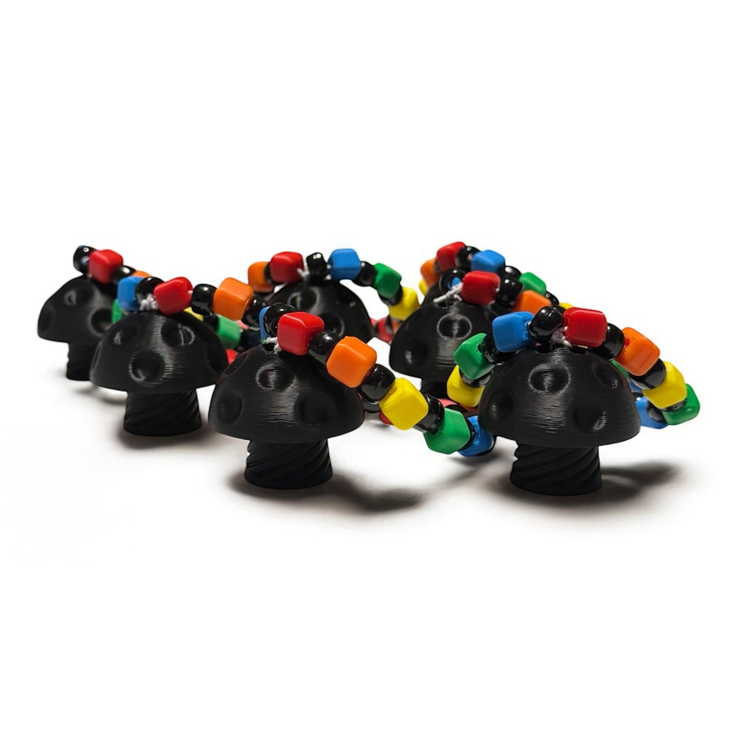 Secret Stash Mushroom Kandi Bracelet