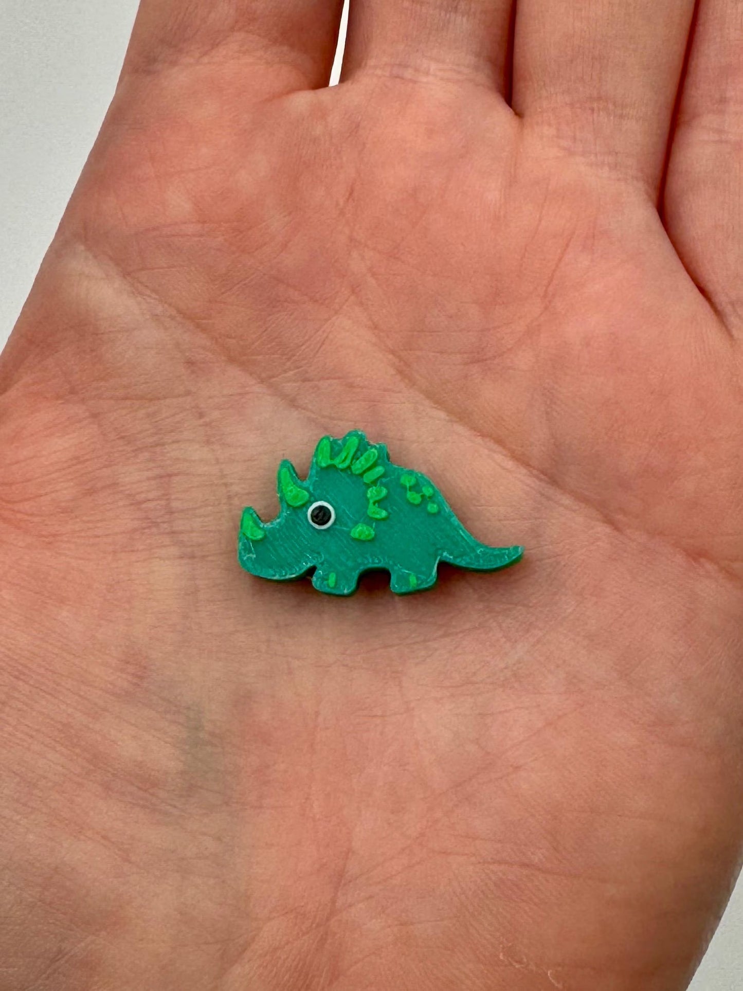 Triceratops Dinosaur Kandi Beads