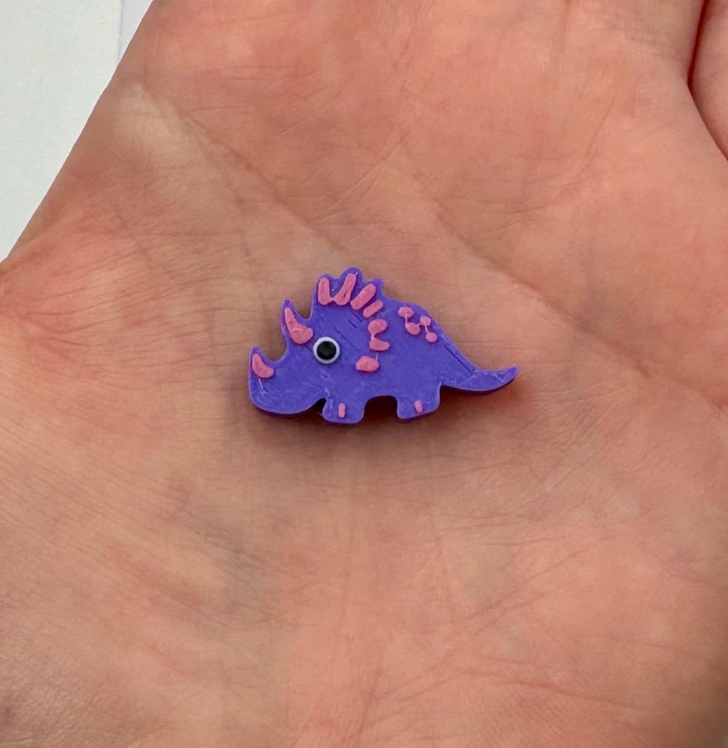 Triceratops Dinosaur Kandi Beads