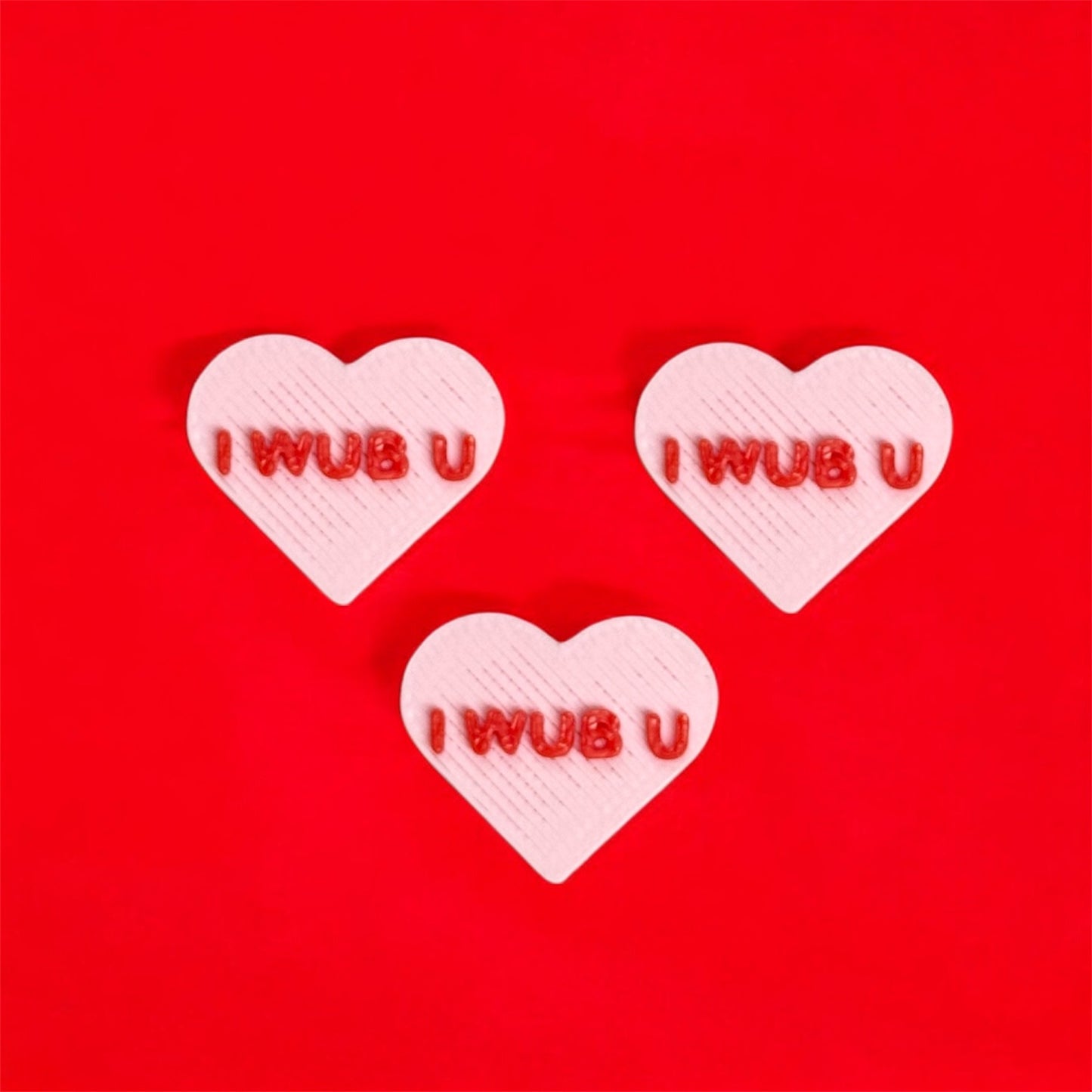 Valentines Heart Kandi Beads