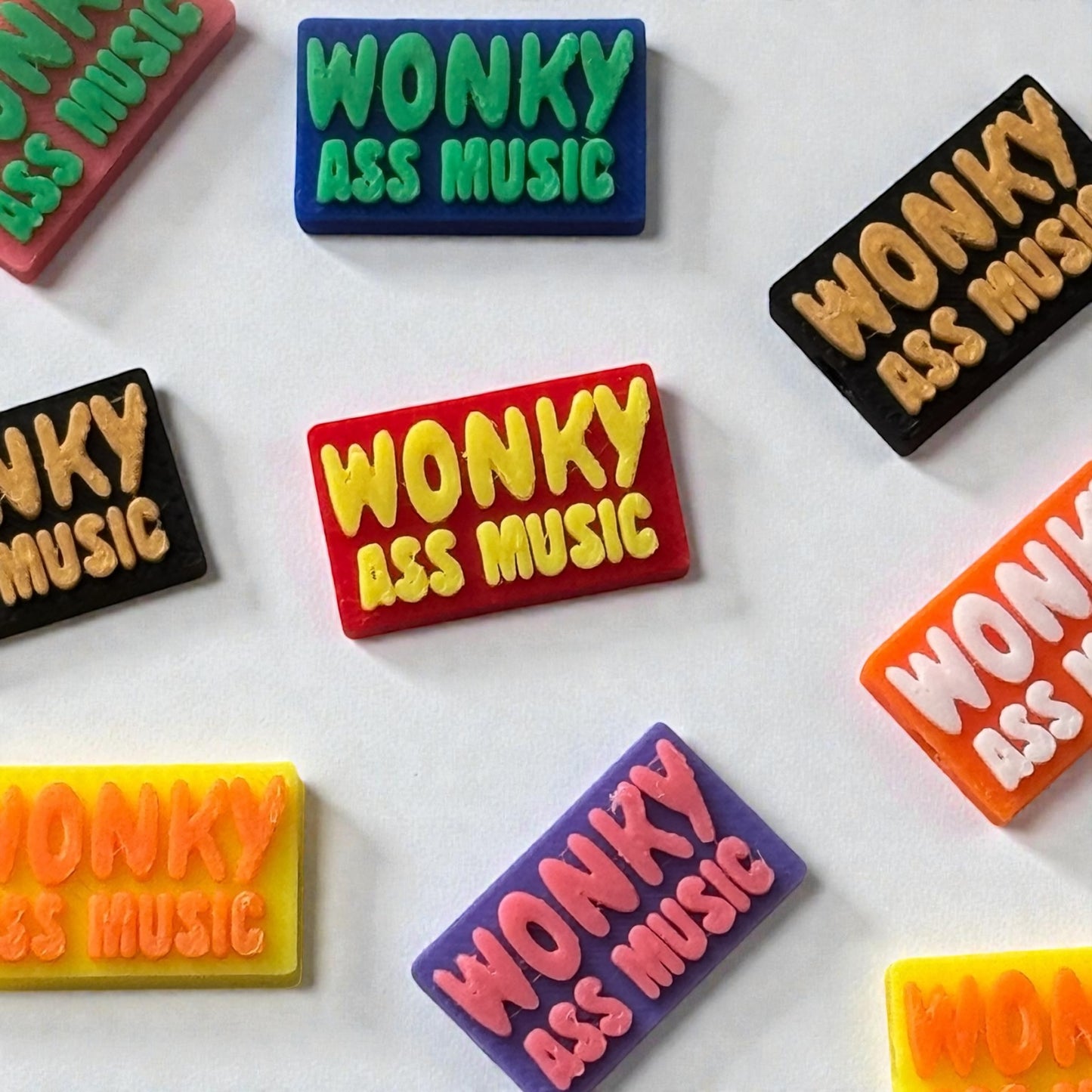 Wonky Ass Music Kandi Beads