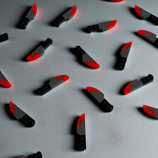 Bloody Knife Kandi Beads