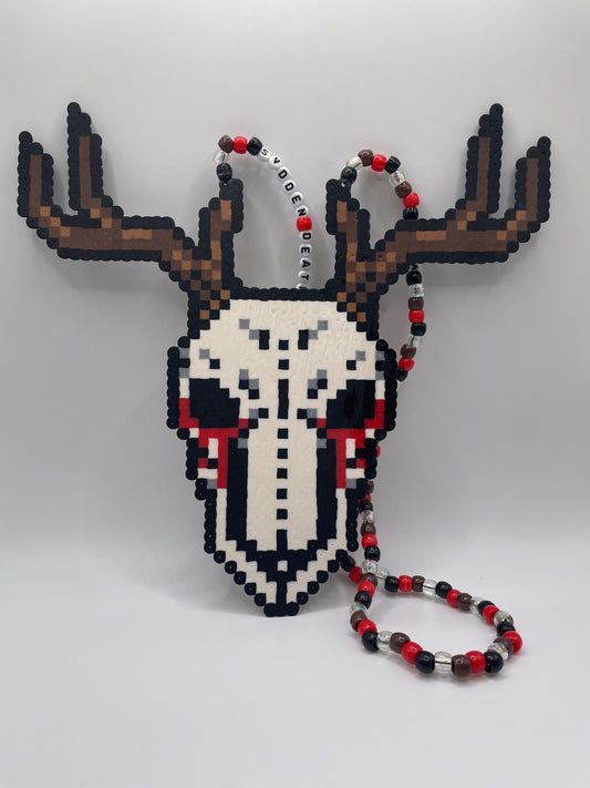 Deer Perler Necklace