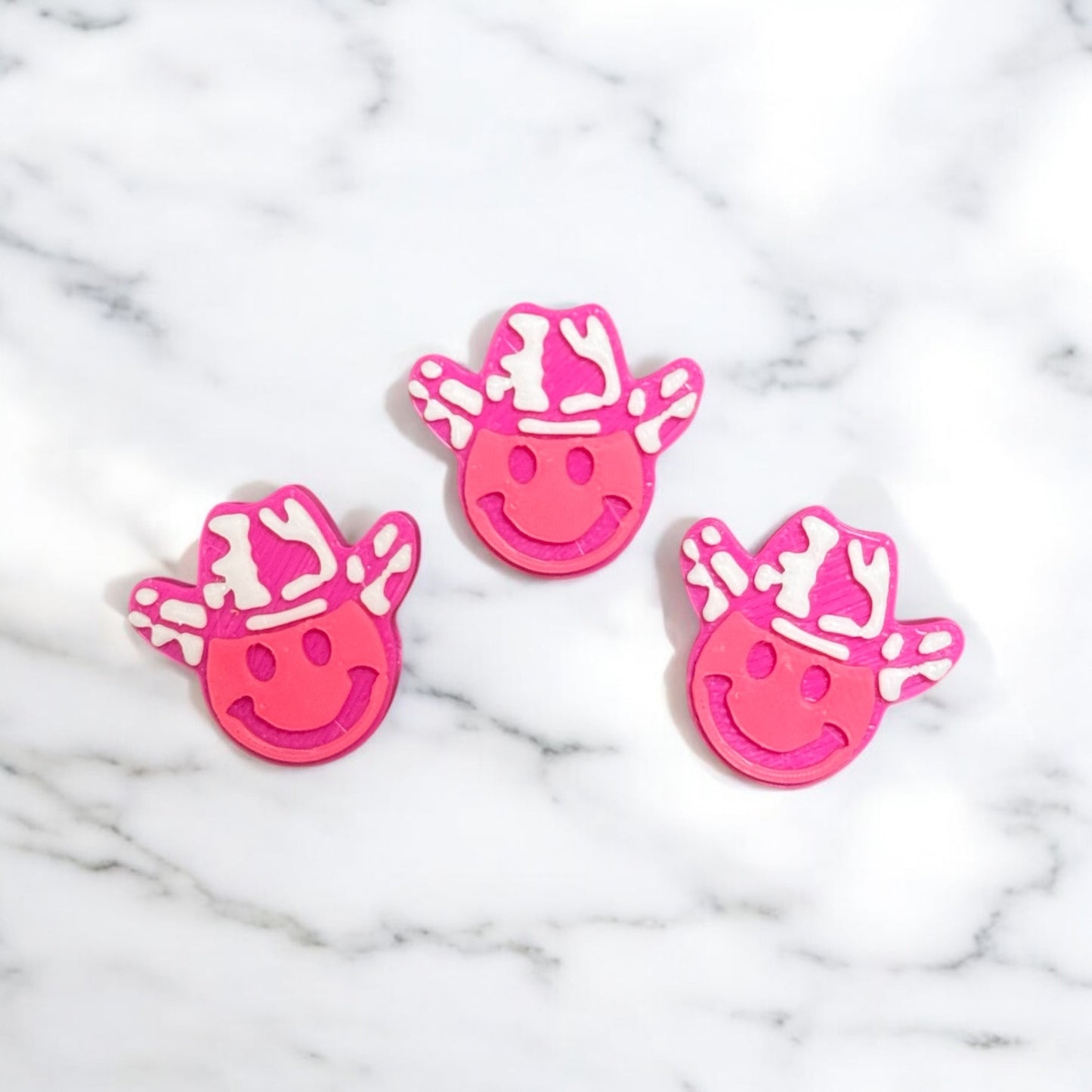 Smiley Face Country Kandi Beads