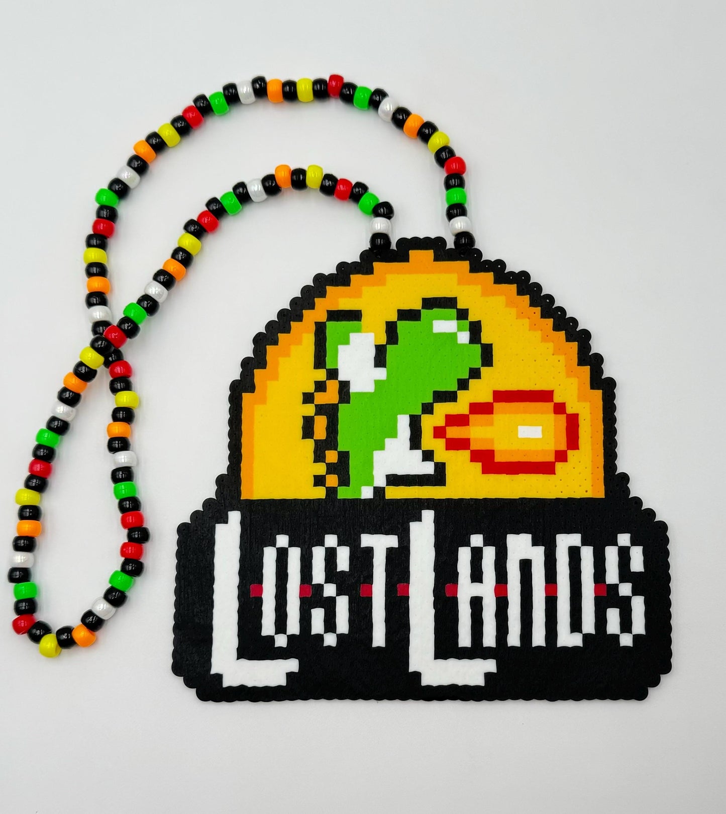 Lost Lands Yoshi Perler Necklace