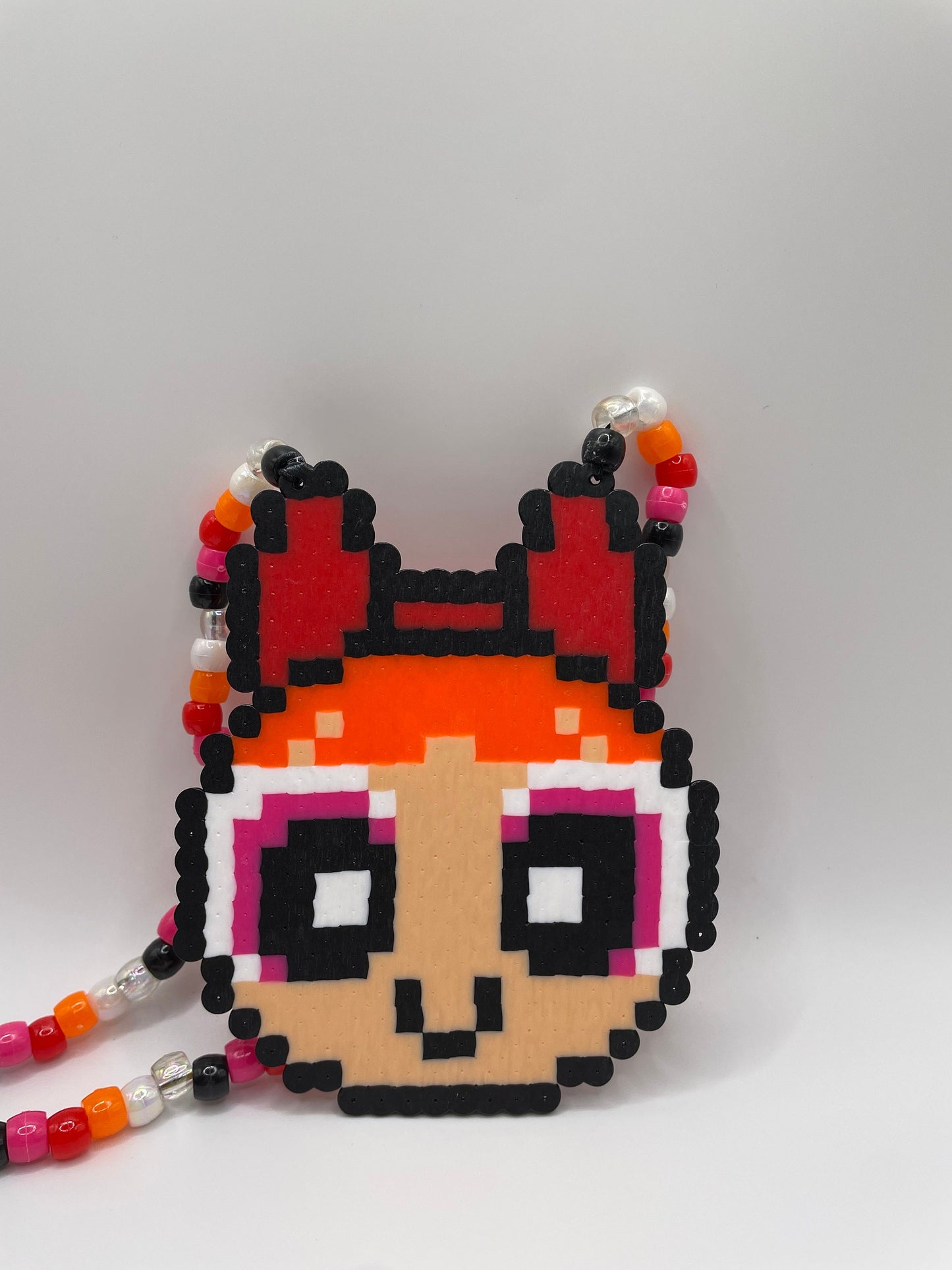 Powerpuff Girls Perler Necklaces