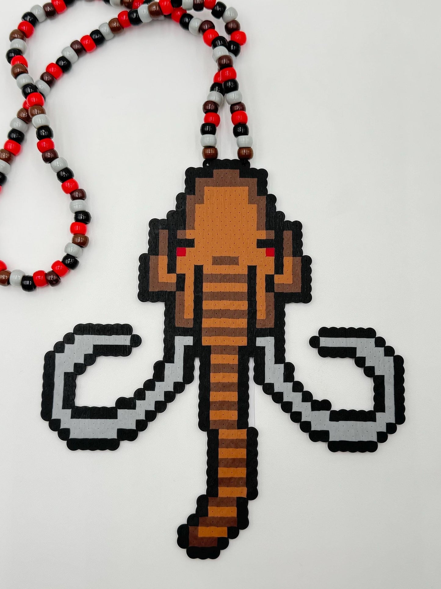 Wooli Mammoth Perler Necklace