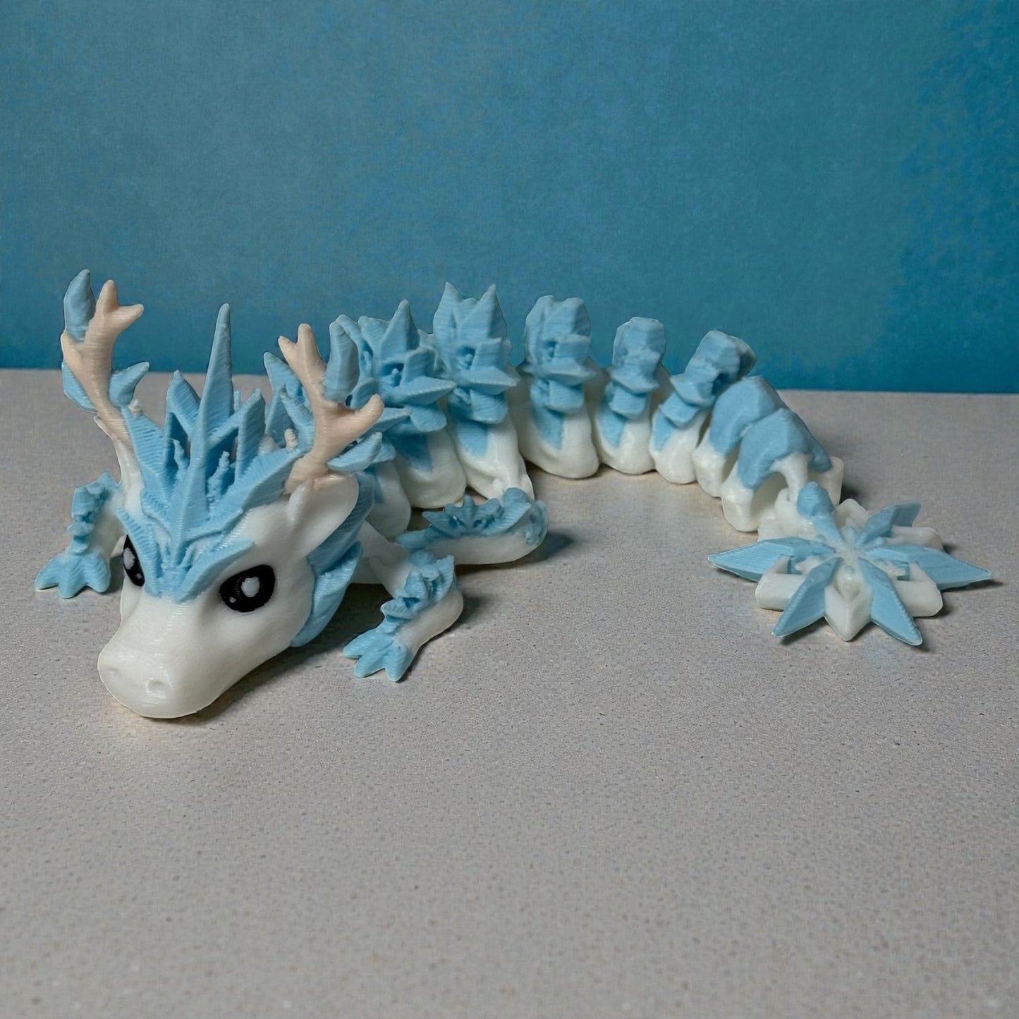 Snowflake Articulated Dragon