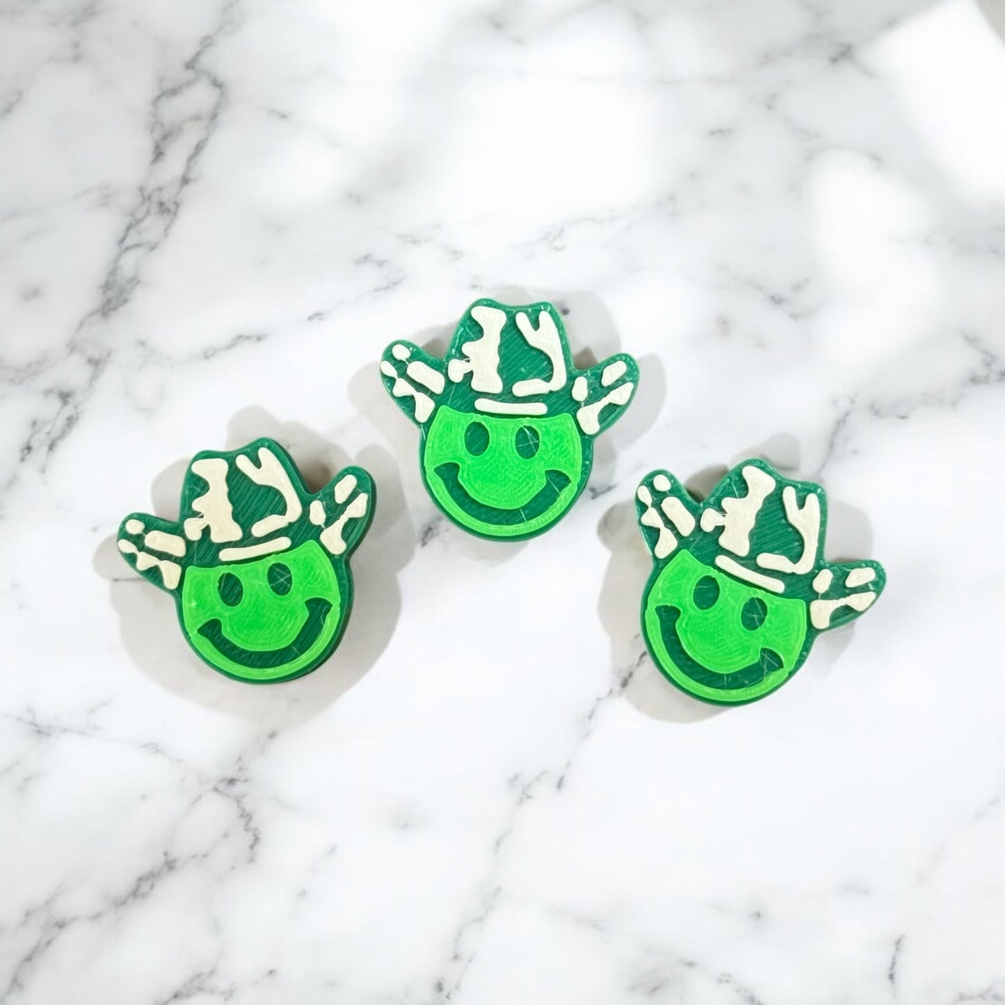 Smiley Face Country Kandi Beads