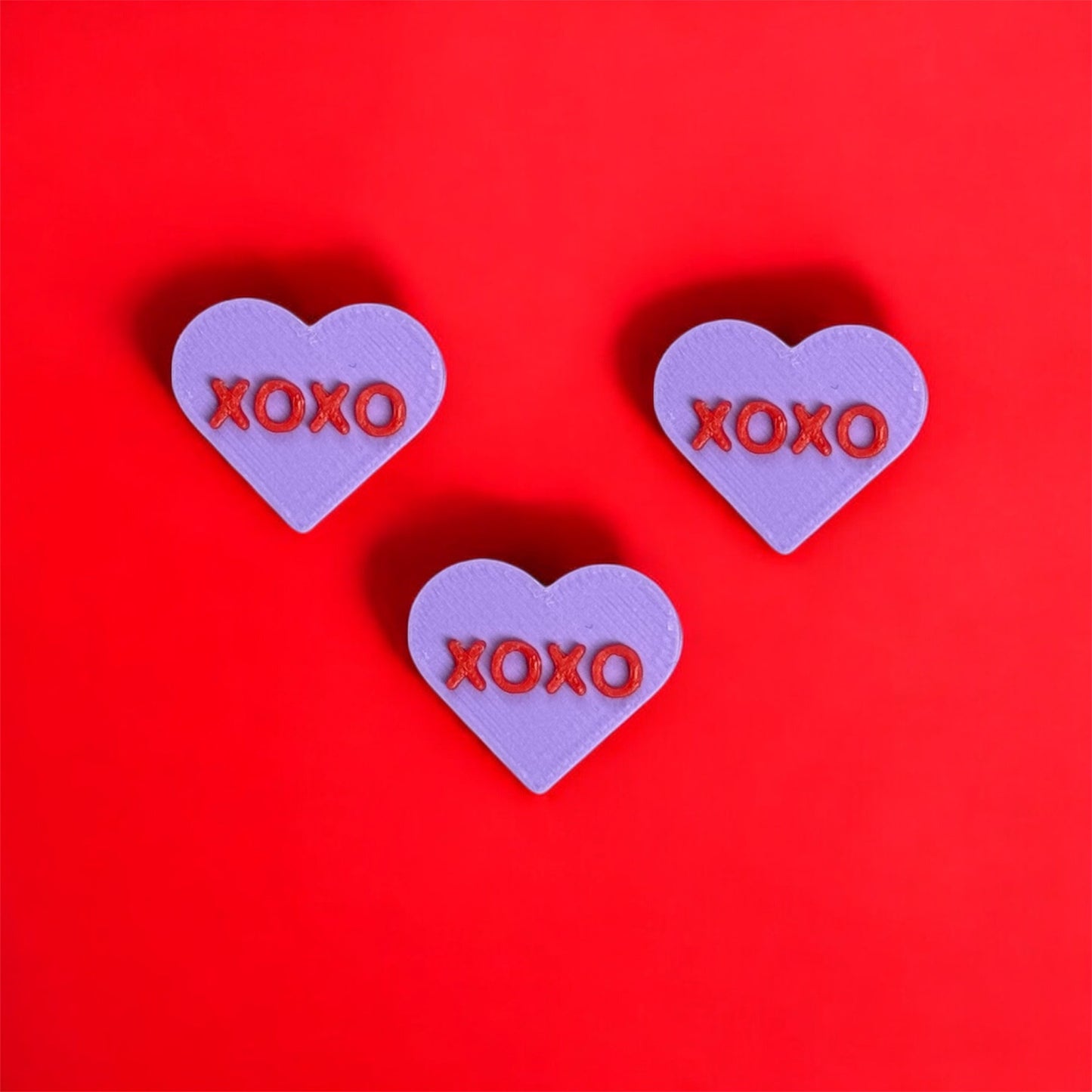 Valentines Heart Kandi Beads