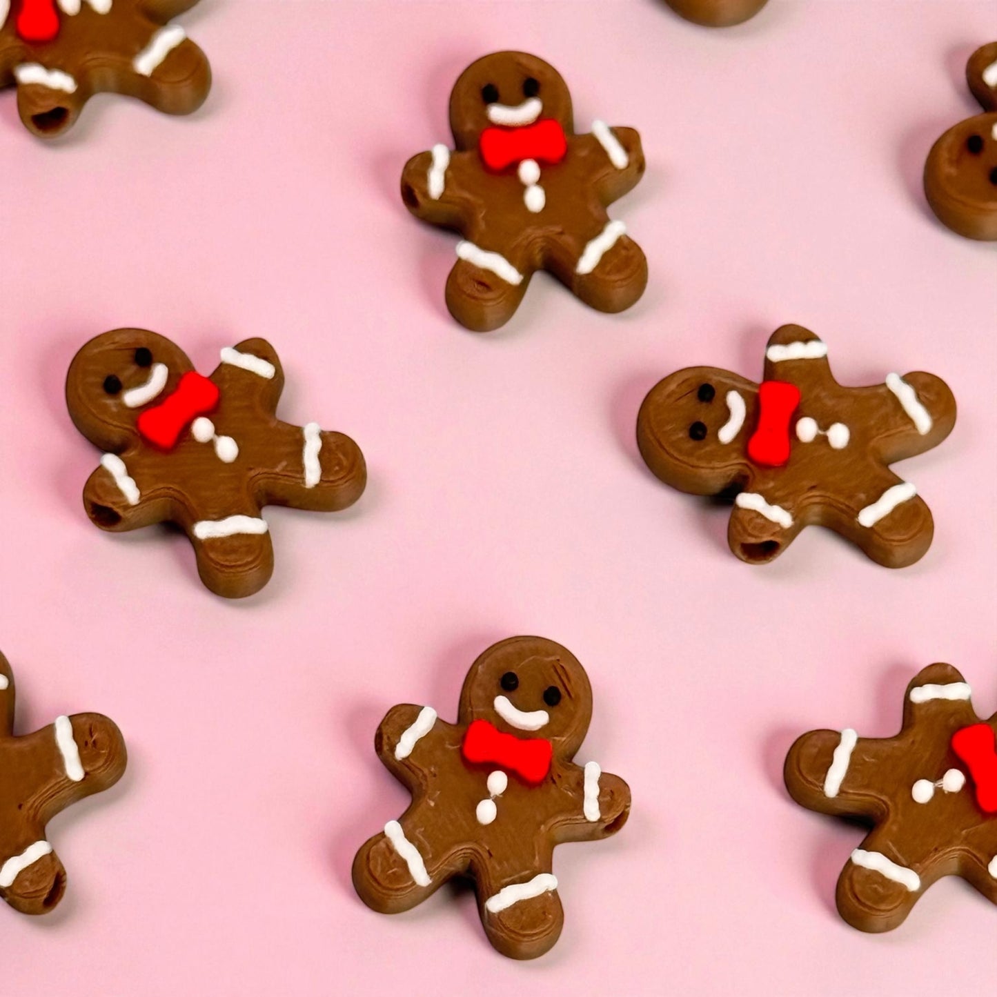 Gingerbread Man Kandi Beads