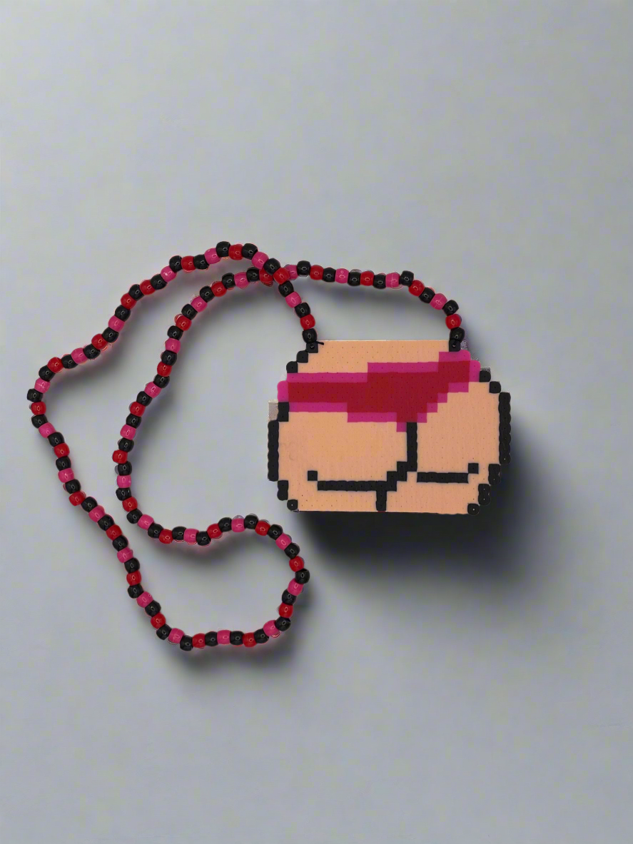 Rave Booty Perler Necklace