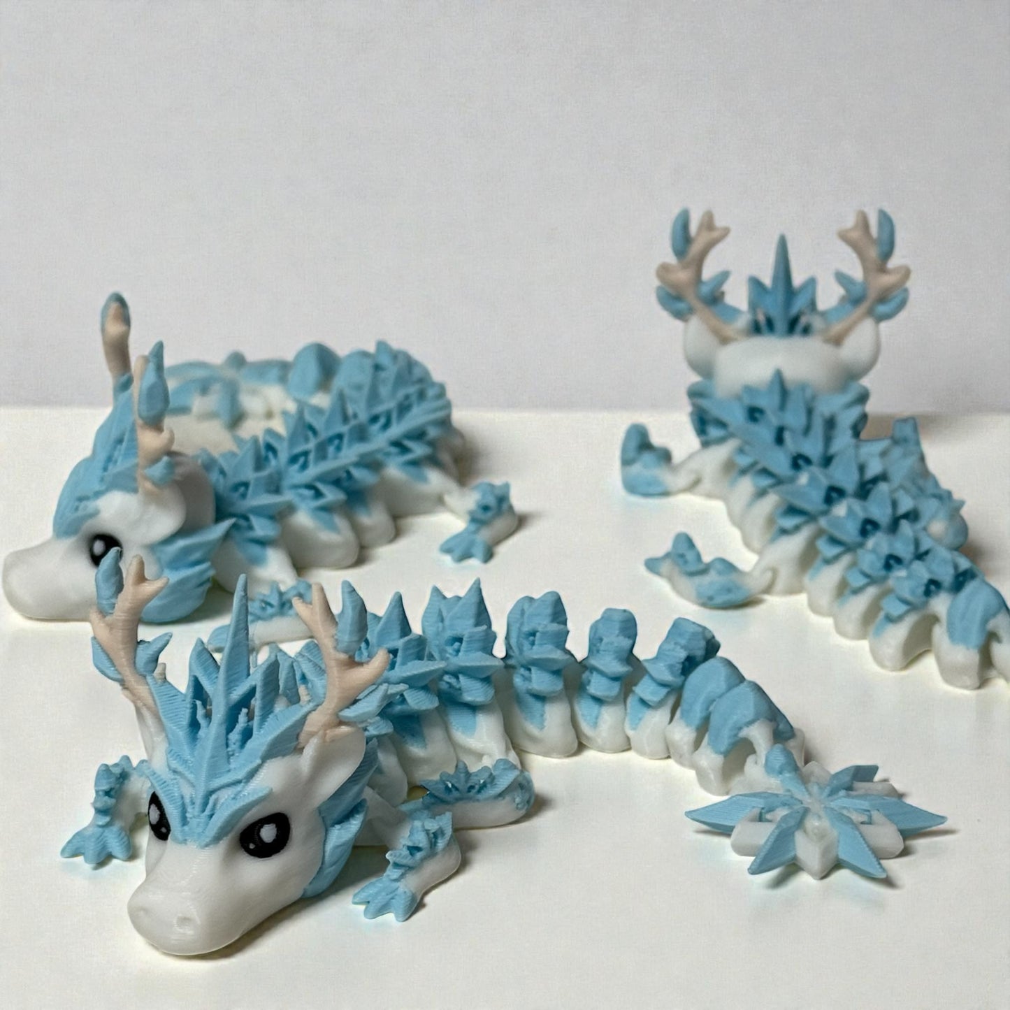 Snowflake Articulated Dragon