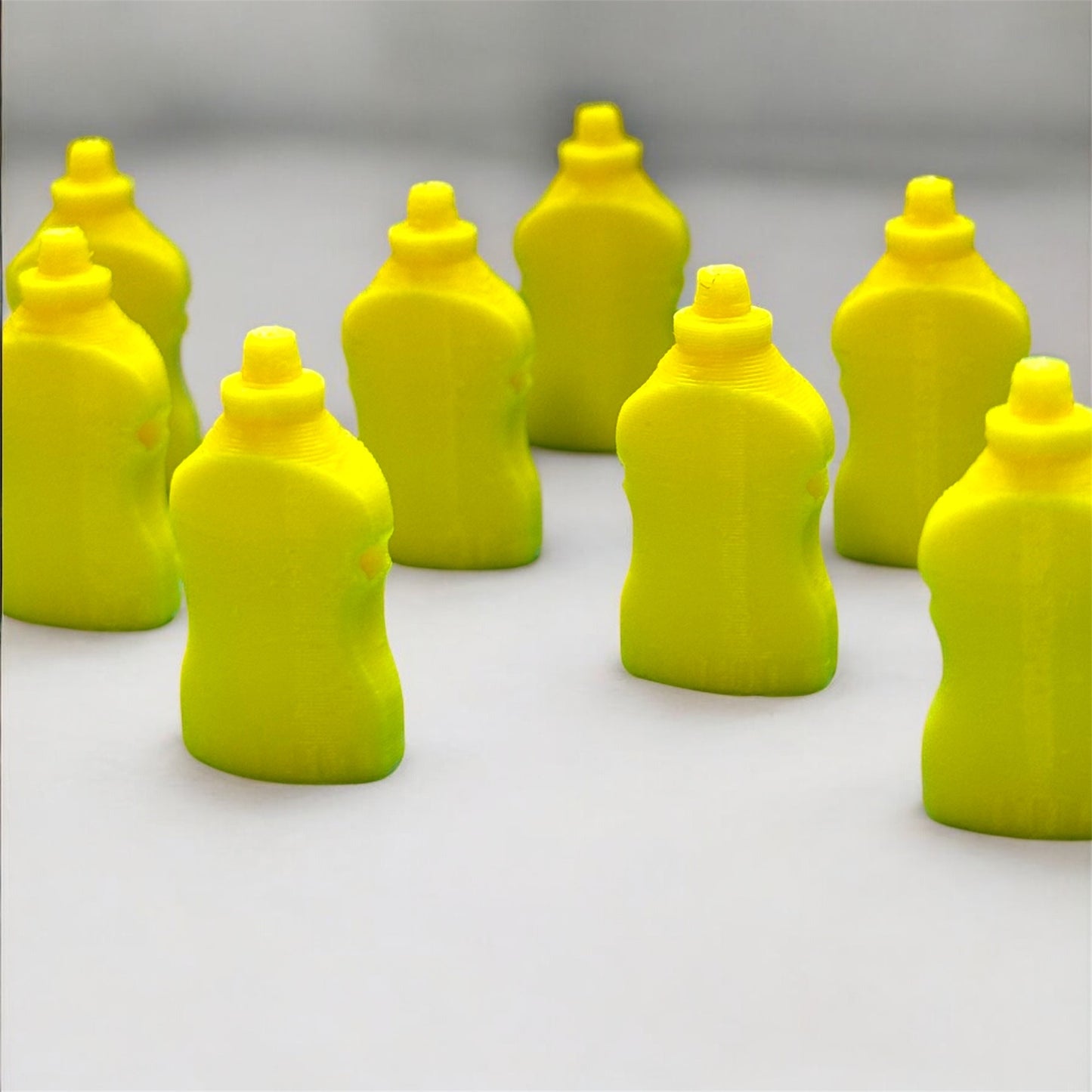 Ketchup & Mustard Bottle Kandi Beads