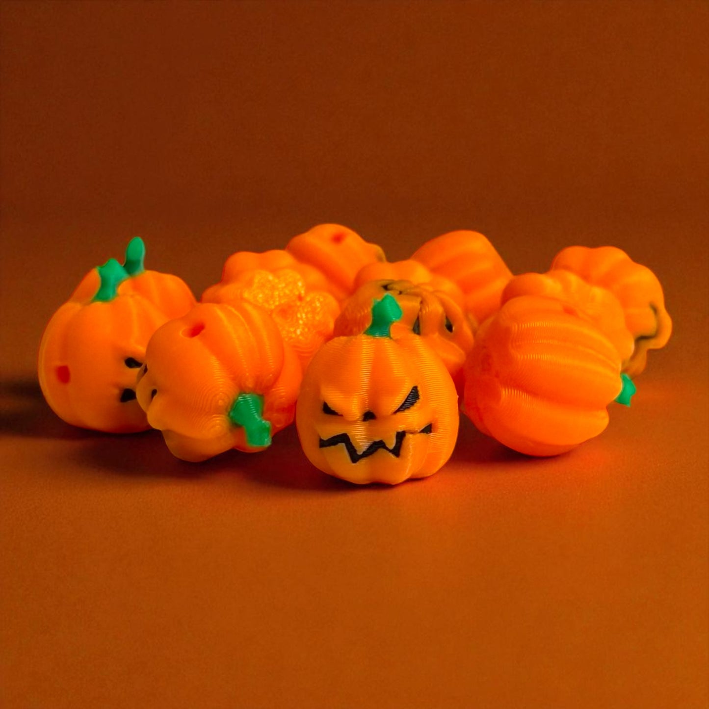 Pumpkin Kandi Beads