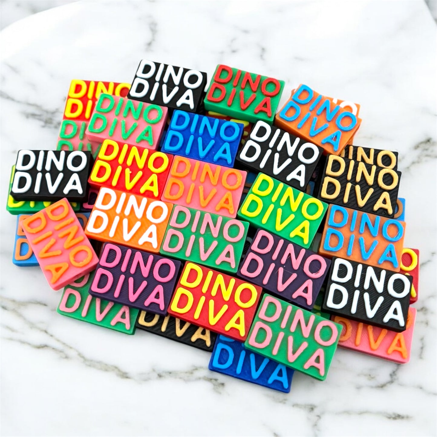 Dino Diva Kandi Beads