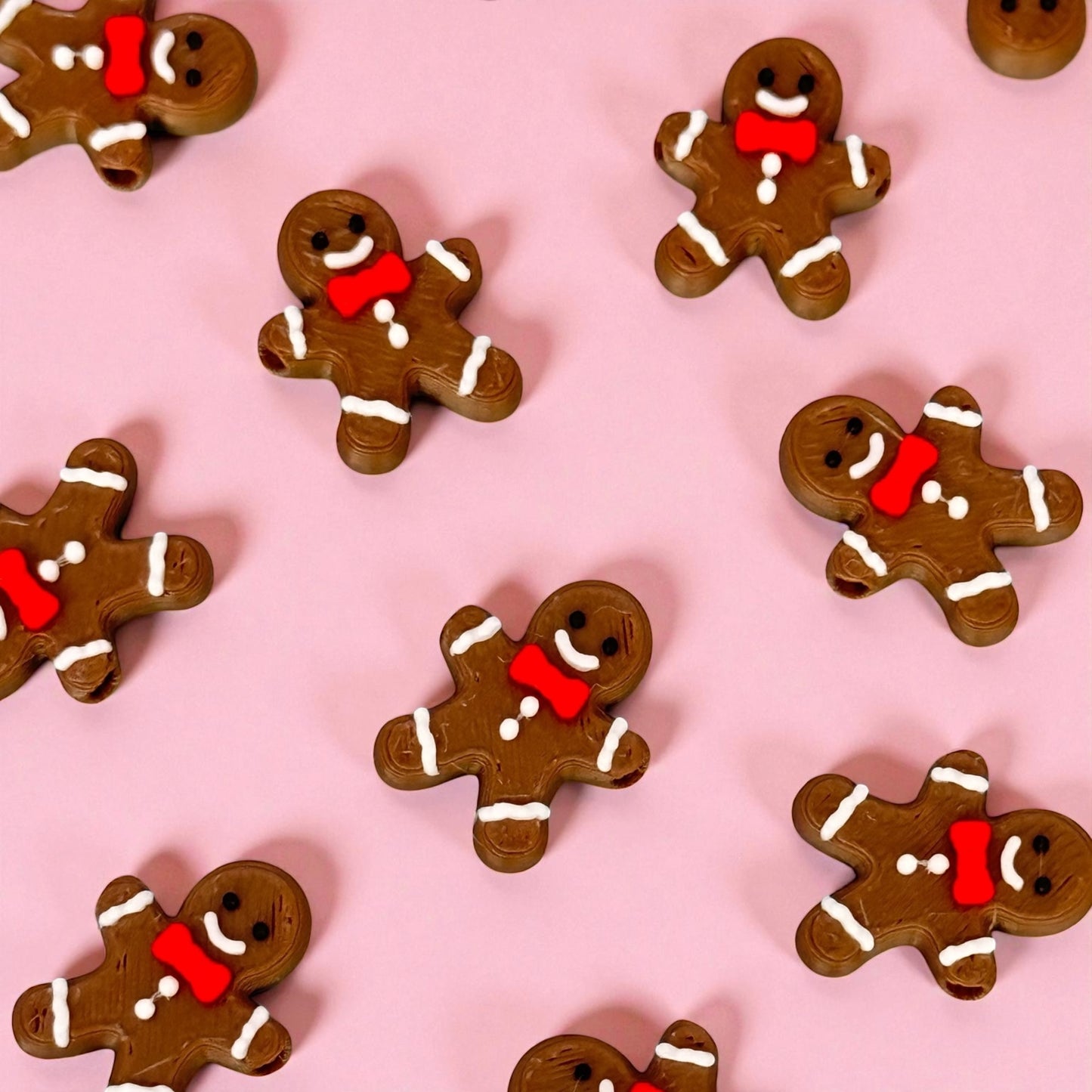 Gingerbread Man Kandi Beads