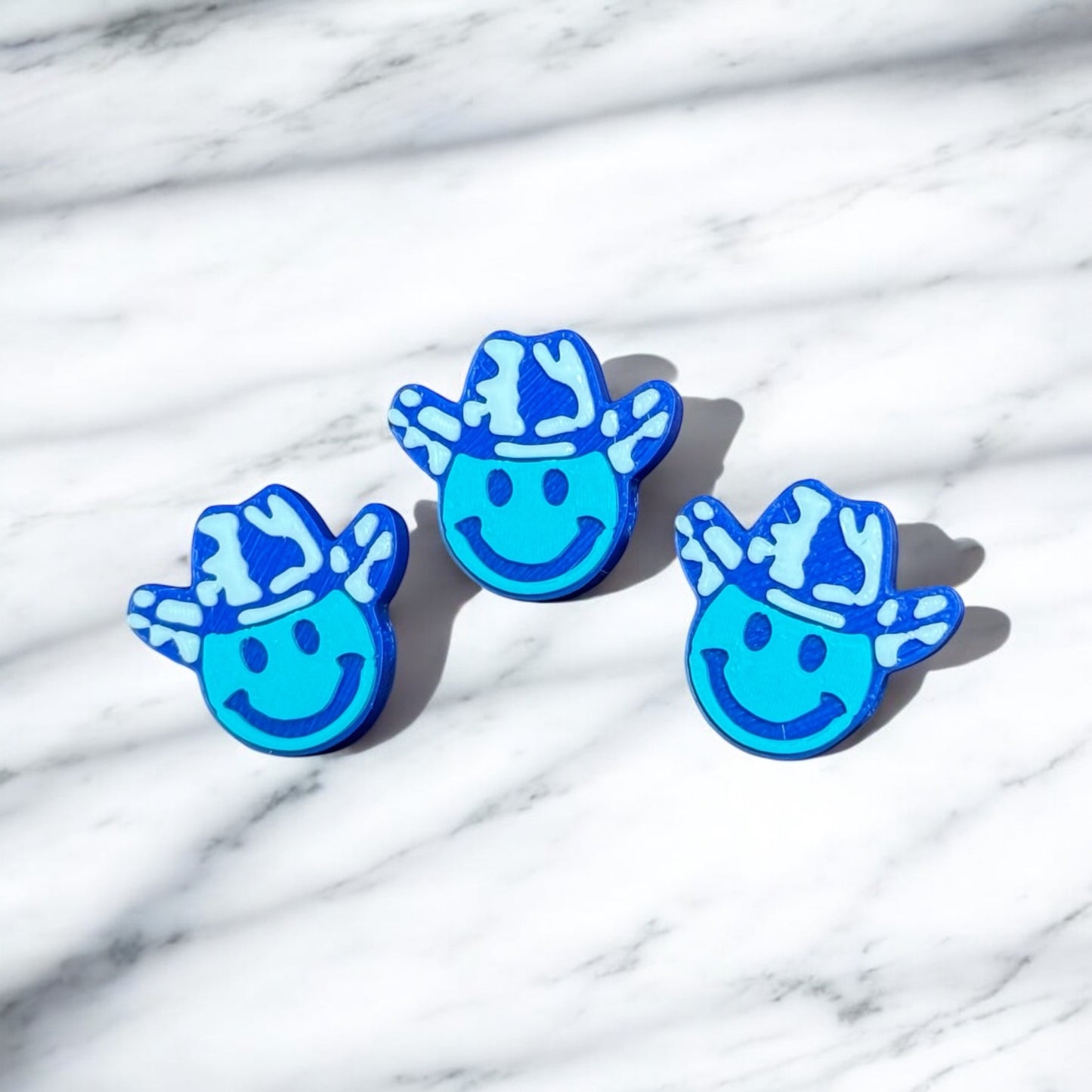 Smiley Face Country Kandi Beads