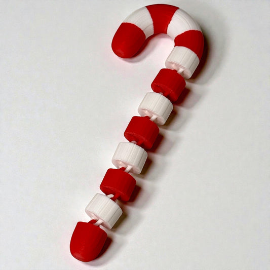 Candy Cane Articulated Toy