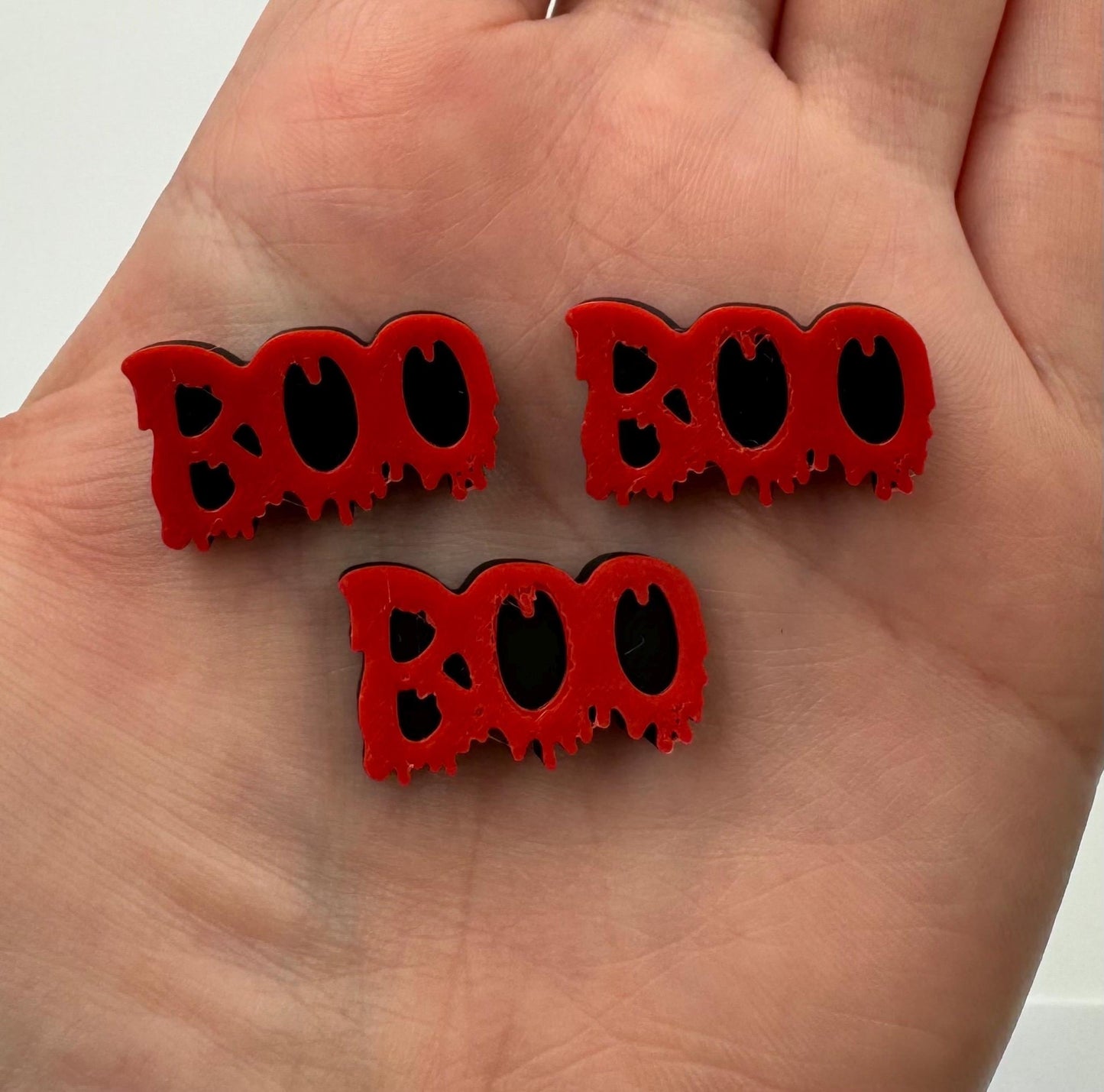 BOO Halloween Kandi Beads