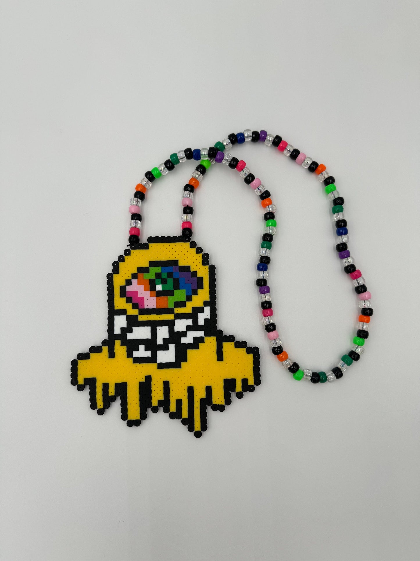 Subtronics Cyclops Perler Necklace