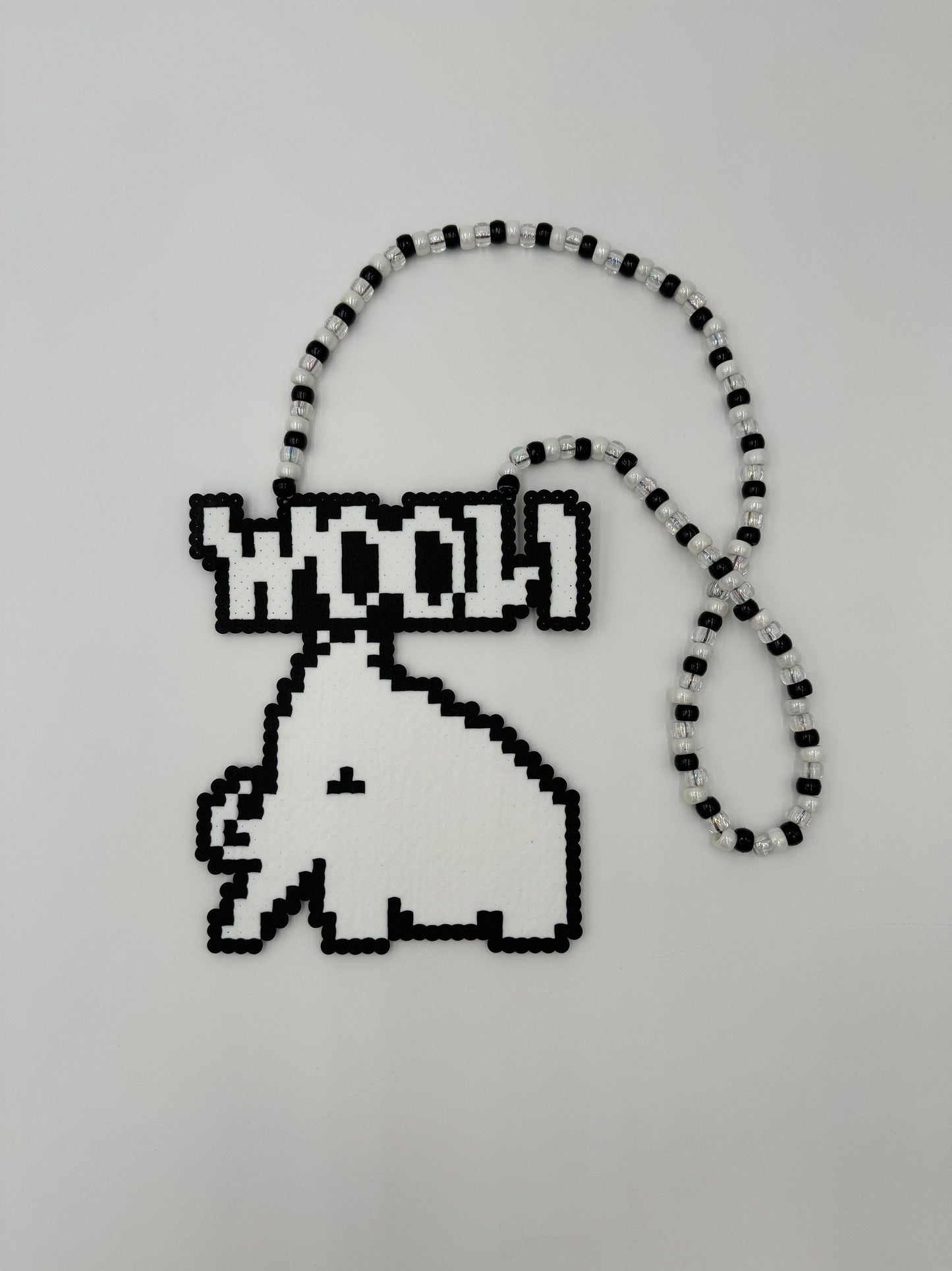 Wooli Mammoth Perler Necklace