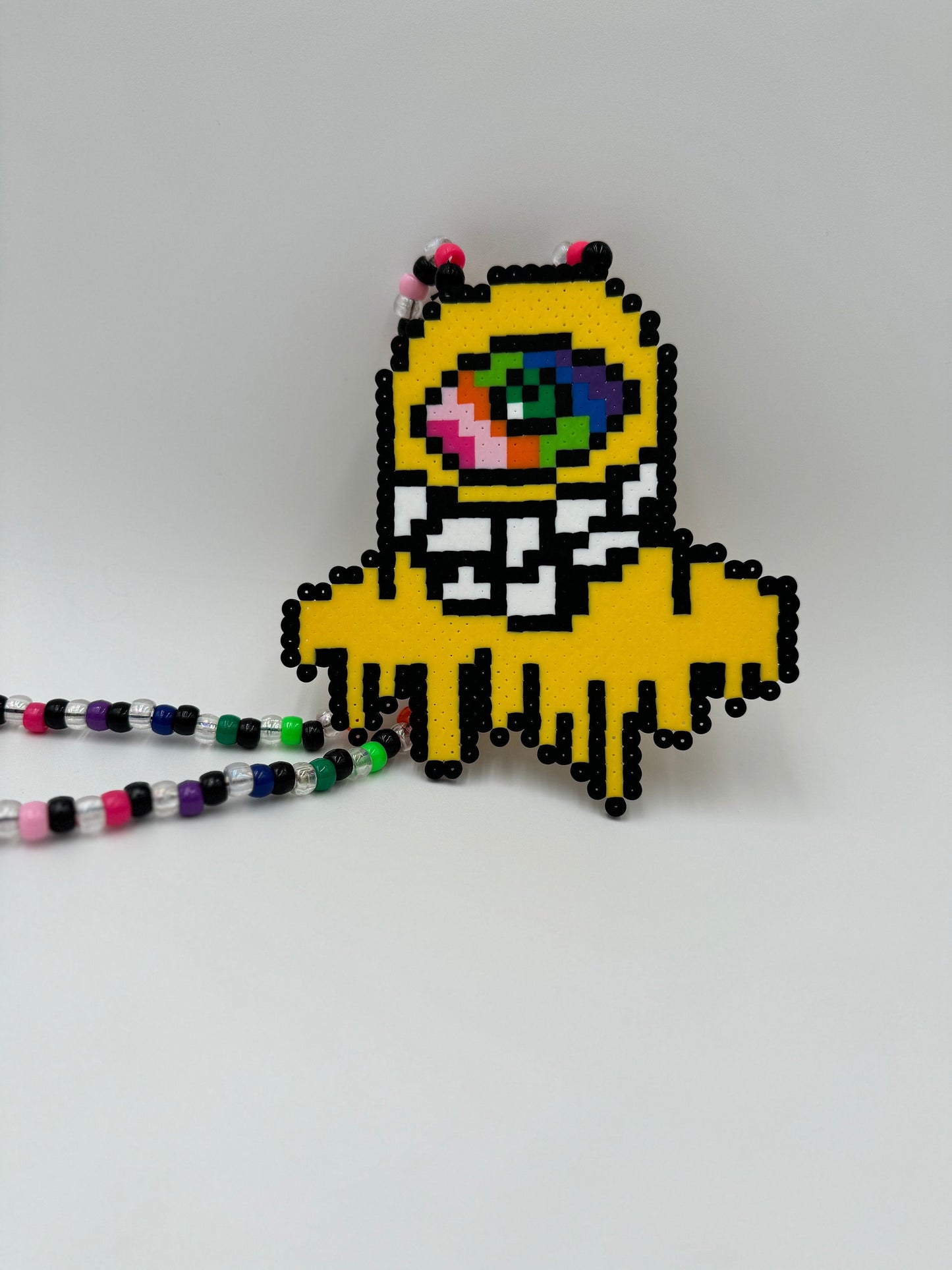 Subtronics Cyclops Perler Necklace