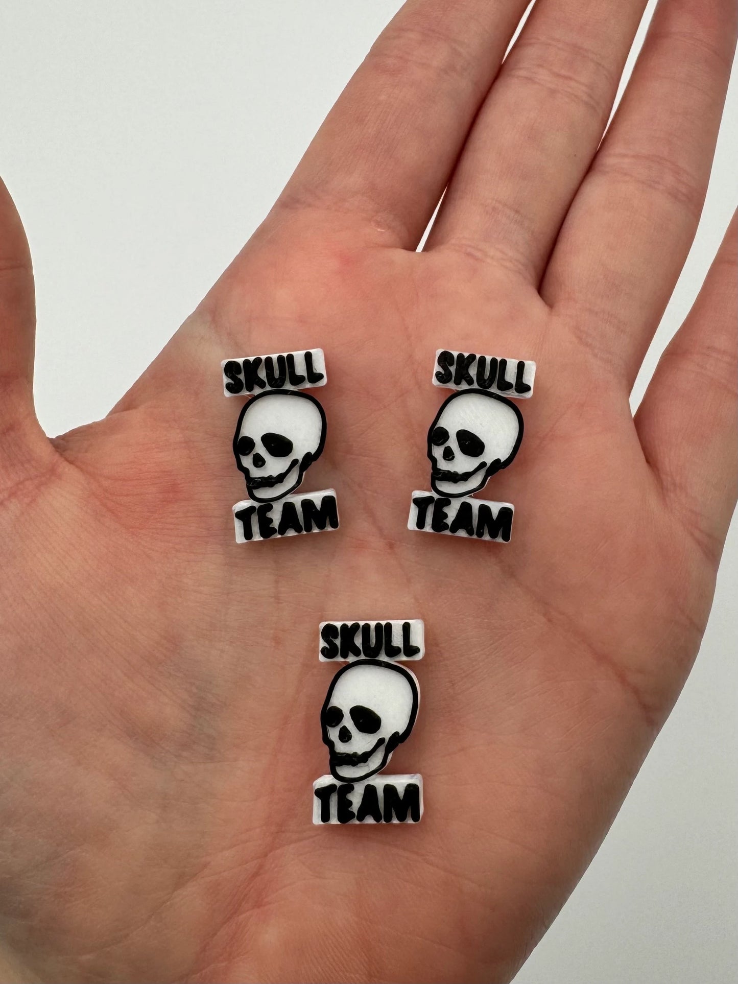 Skull Team Kandi Beads