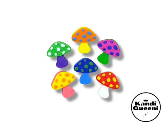 Mushroom Kandi Beads