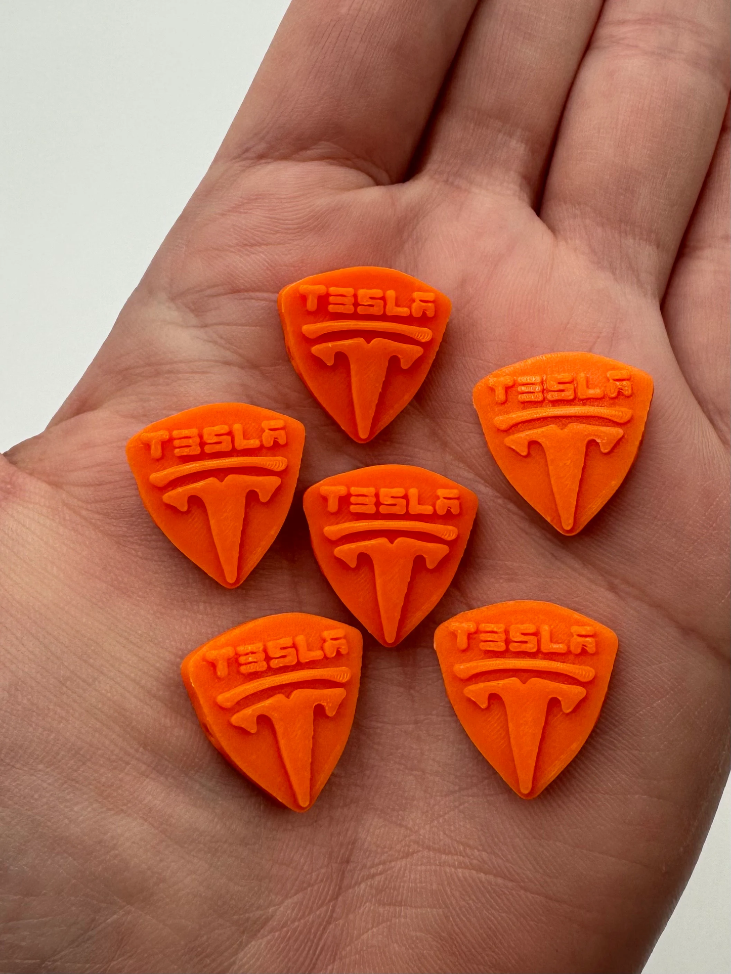 Orange Tesla Kandi Beads